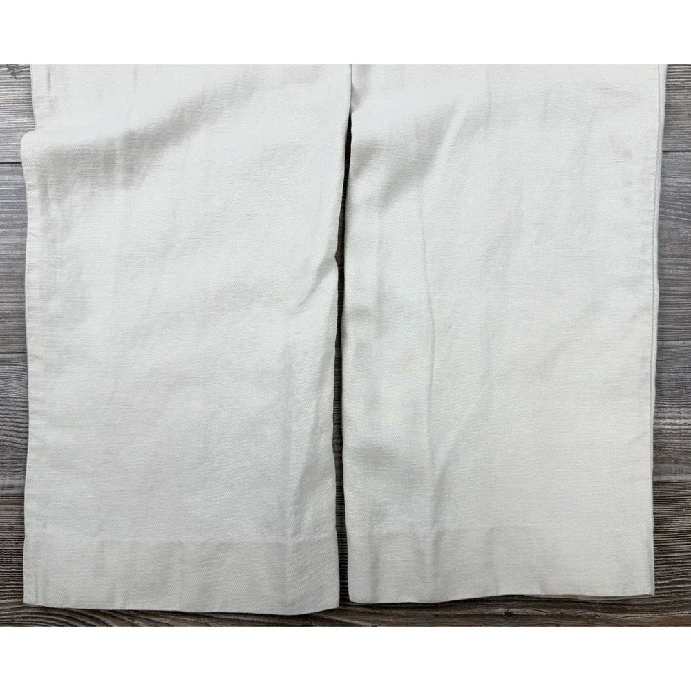 Tommy Bahama Linen/Lyocell Pants 35x32 FITS 35/31 Beige Relaxed Fit Beach Casual
